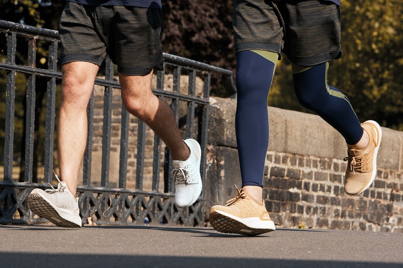 adidas ultraboost 2019 universal works prairie sand cumin winter white Eg5185 Eg5188 bone glacier grey release date info photos price collaboration sneakers running