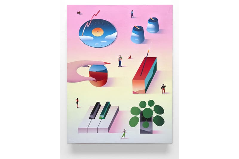 The Garage Gallery "Universe 2" Group Exhibition Figurative Paintings 13 International Artists Sasha Bogojev Anna Park Pedro Pedro Johnny Green Kirsten Deirup So Youn Lee Baldur Halgason Ralf Kokke Maxwell McMaster Trey Abdella Gosha Levochkin Elliot Dodd Jur De Vries Royal Jarmon