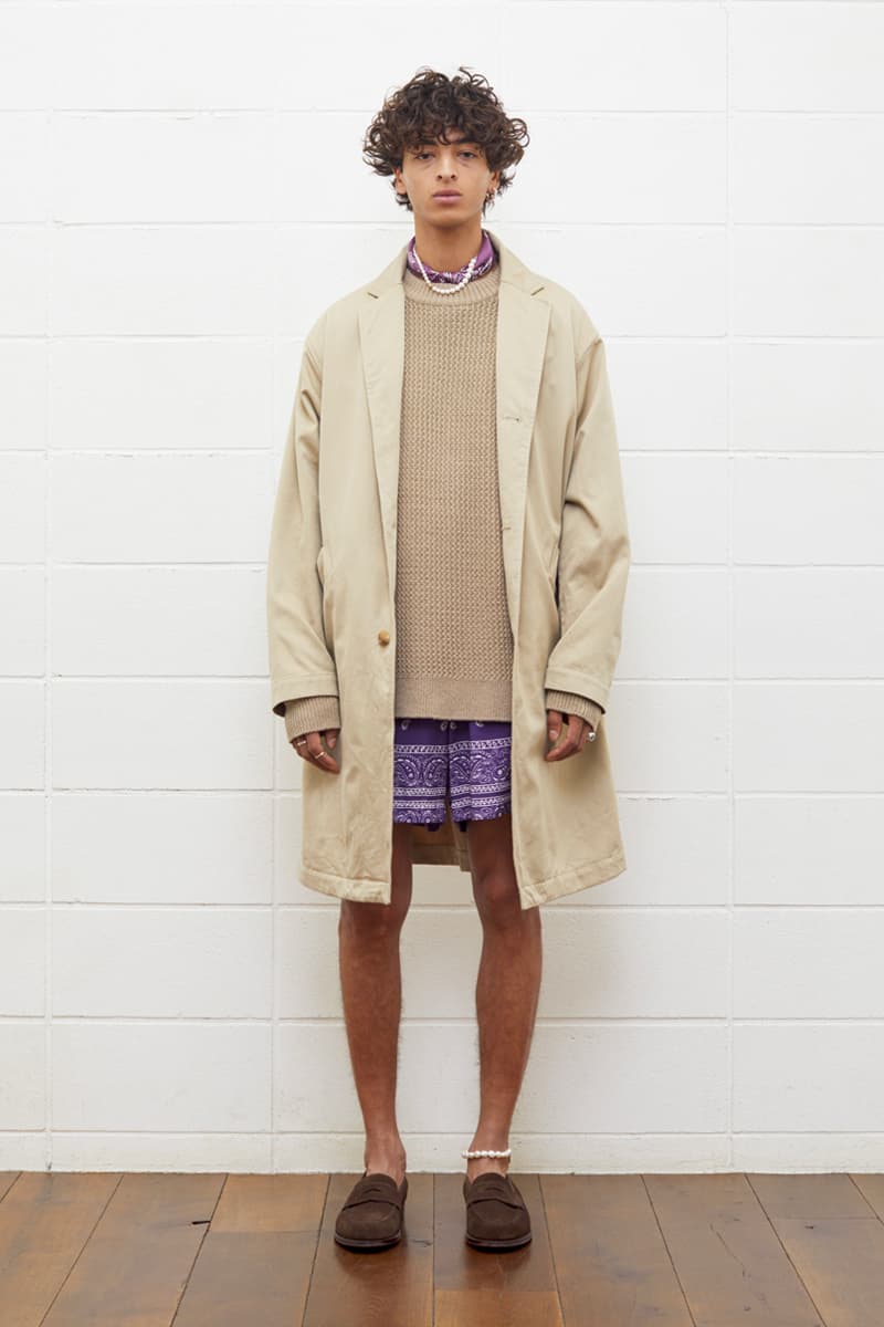 UNUSED Spring Summer 2020 Lookbook pastel earth tone outerwear japanese designer streetwear brand asap rocky coverchord casualwear menswear womenswear americana tailoring