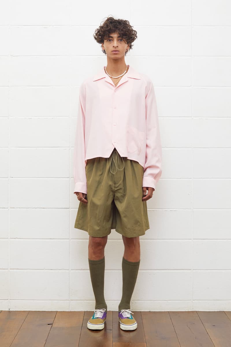 UNUSED Spring Summer 2020 Lookbook pastel earth tone outerwear japanese designer streetwear brand asap rocky coverchord casualwear menswear womenswear americana tailoring