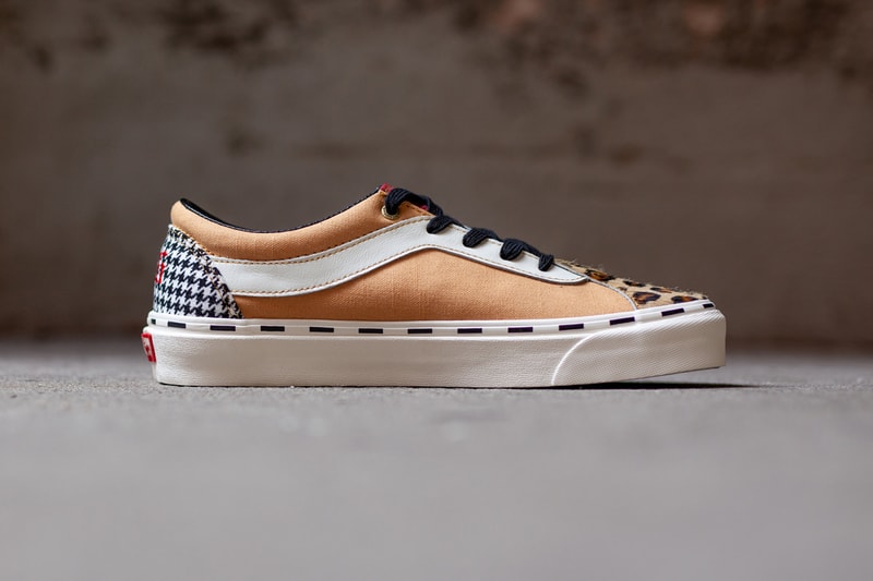 vans bender bold ni patchwork denim marshmallow plaid leopard VN0A3WLPT7Y1 release date info photos price houndstooth tartan red blue tan orange white black