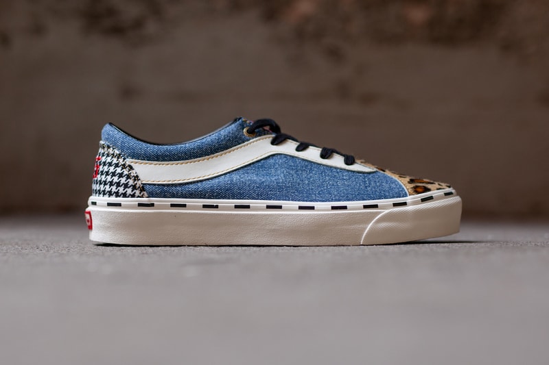 vans bender bold ni patchwork denim marshmallow plaid leopard VN0A3WLPT7Y1 release date info photos price houndstooth tartan red blue tan orange white black