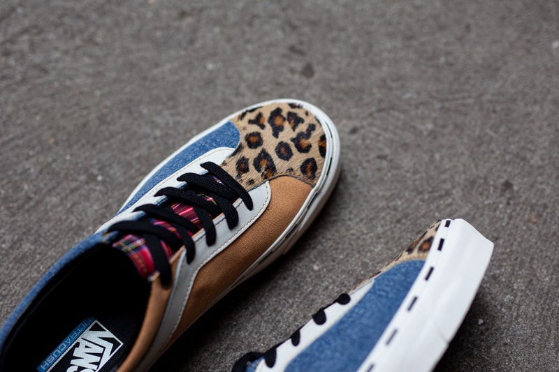 vans bender bold ni patchwork denim marshmallow plaid leopard VN0A3WLPT7Y1 release date info photos price houndstooth tartan red blue tan orange white black