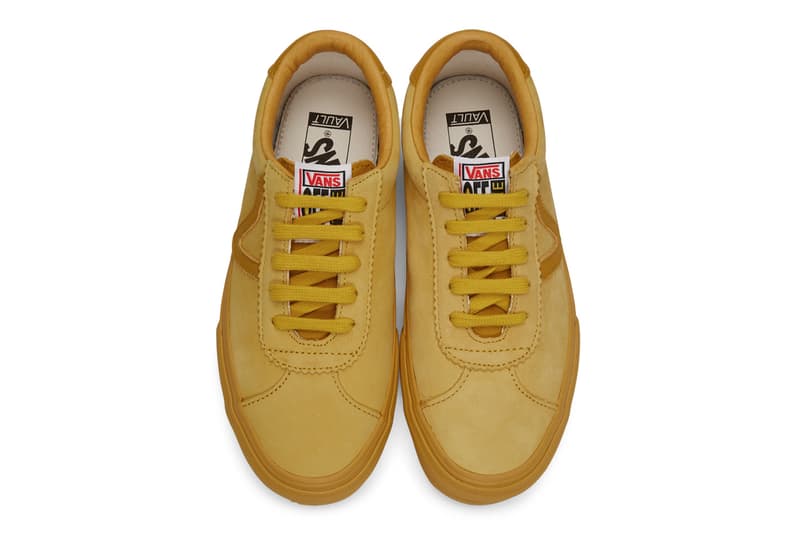 Vans Epoch Sport LX Sneakers Yellow blue black footwear trainers runners shoes retro skateboarding california tonal nubuck waffle sole off the wall ceylon vault vintage royal nautical