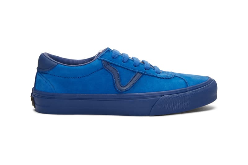 Vans Epoch Sport LX Sneakers Yellow blue black footwear trainers runners shoes retro skateboarding california tonal nubuck waffle sole off the wall ceylon vault vintage royal nautical