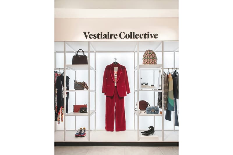 Vestiaire Collective Pop-Up at Selfridges London Look Inside Semi-Permanent French Luxury Fashion Reselling Platform Physical Space Boutique High End Womenswear Designer Goods