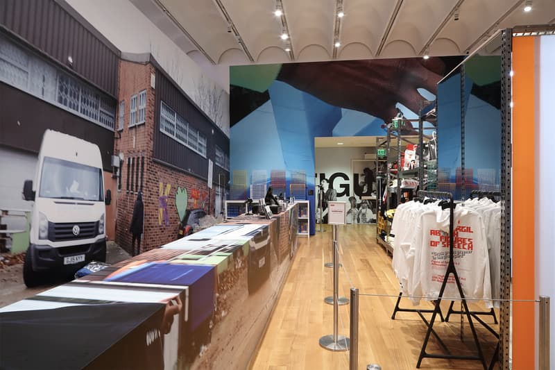 Virgil Abloh "Figures of Speech" Atlanta Exhibition Recap images inside look high museum of art FOS louis vuitton nike collaborations paintings artworks sculptures installations off-white