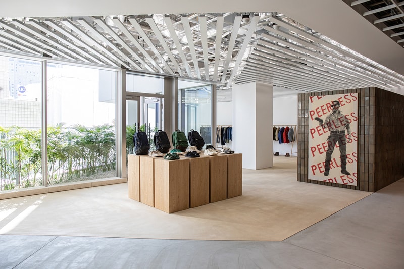 visvim Open Doors PEERLESS Store hiroki nakamura visvimwmv menswear japanese folk shibuya parco mall retailer retail Udagawacho floor three americana native vintage wooden