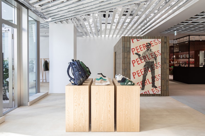 visvim Open Doors PEERLESS Store hiroki nakamura visvimwmv menswear japanese folk shibuya parco mall retailer retail Udagawacho floor three americana native vintage wooden