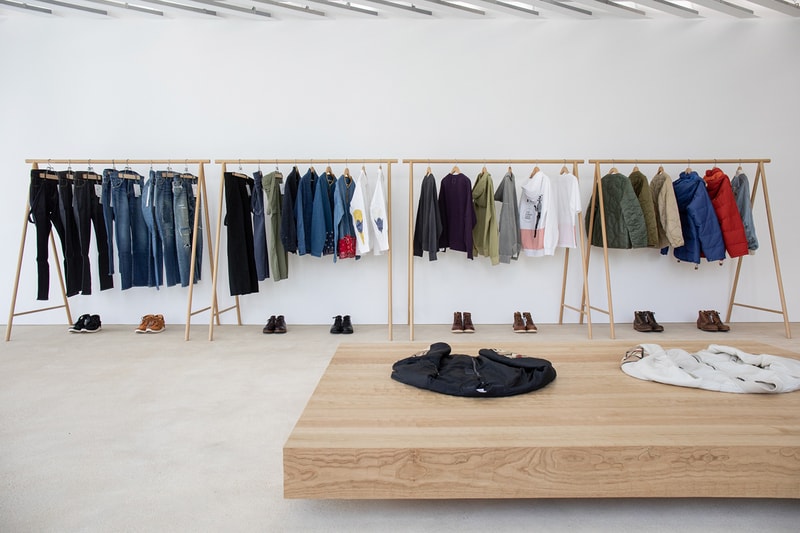 visvim Open Doors PEERLESS Store hiroki nakamura visvimwmv menswear japanese folk shibuya parco mall retailer retail Udagawacho floor three americana native vintage wooden