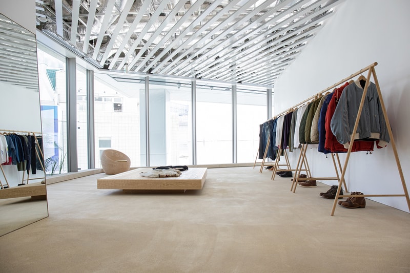 visvim Open Doors PEERLESS Store hiroki nakamura visvimwmv menswear japanese folk shibuya parco mall retailer retail Udagawacho floor three americana native vintage wooden