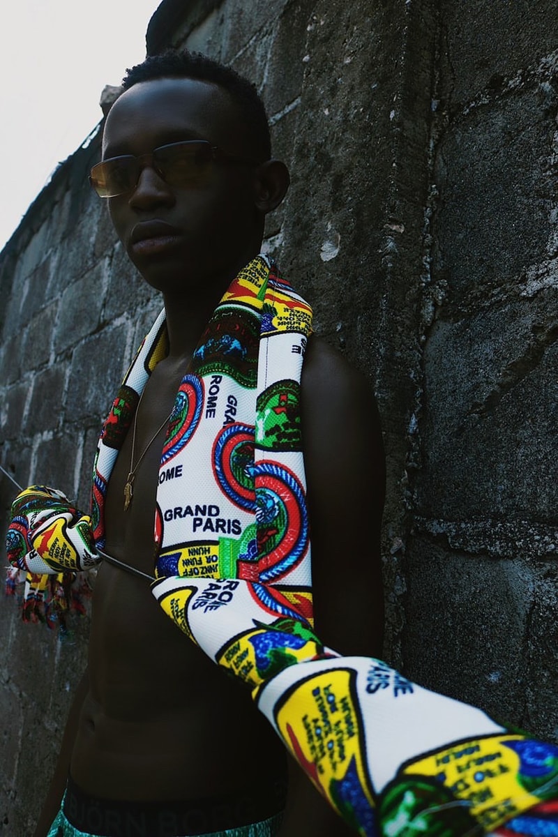 VIVENDII Fall/Winter 2019 Collection Lookbook First Look Nigerian High End Streetwear Label "Modus Vivendii" 'Vogue' Endorsed Hats T-Shirts Shirts Scarf Swim Trunk Boxer Pants Jackets Trousers Jumpers Sweaters