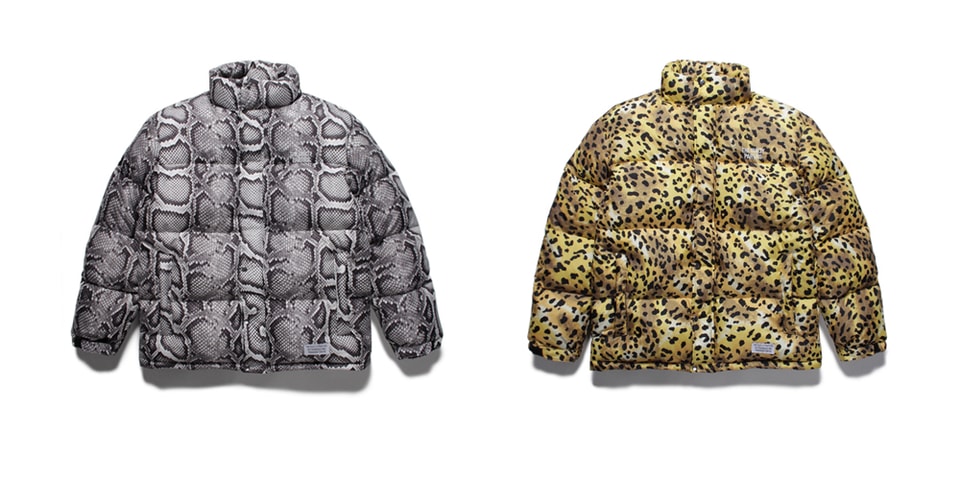 WACKO MARIA Animal Print Down Jacket | Hypebeast