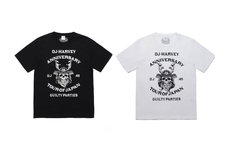 DJ Harvey WACKO MARIA DJ Legend 2019 Capsule Collection music tour japan paradise tokyo hankyu menswear isetan shinjuku 30th anniversary mirror ball logo track pants double leather