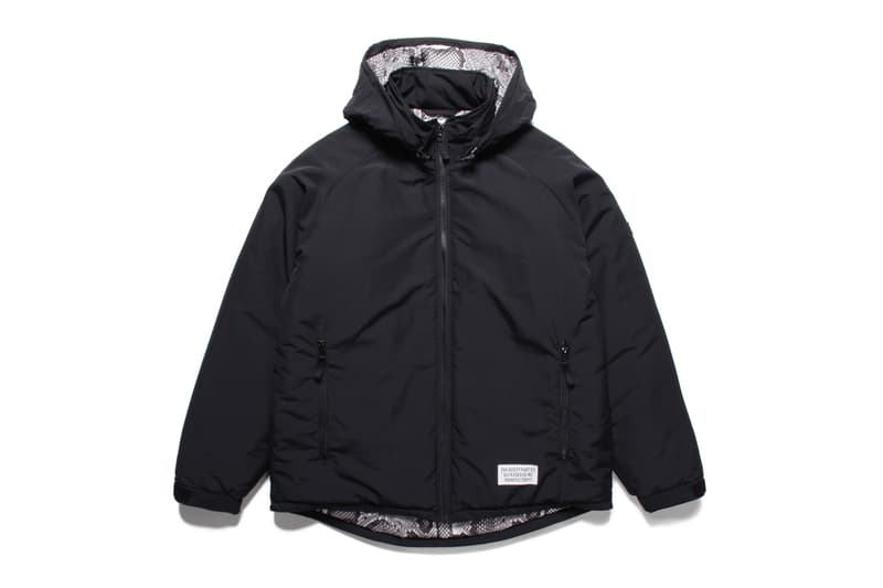 Wild Things Wacko Maria Monster Parka primaloft snakeskin leopard insulation padded down waterproof shell outerwear jackets fall winter 2019 collaborations