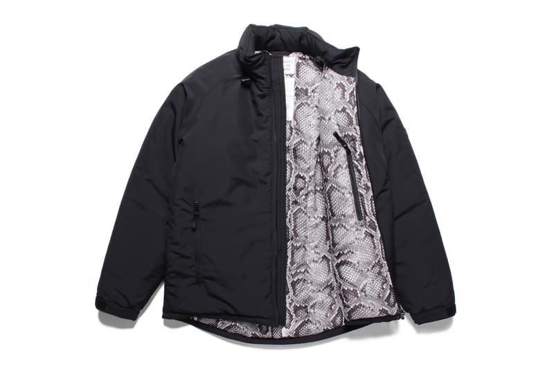 Wild Things Wacko Maria Monster Parka primaloft snakeskin leopard insulation padded down waterproof shell outerwear jackets fall winter 2019 collaborations