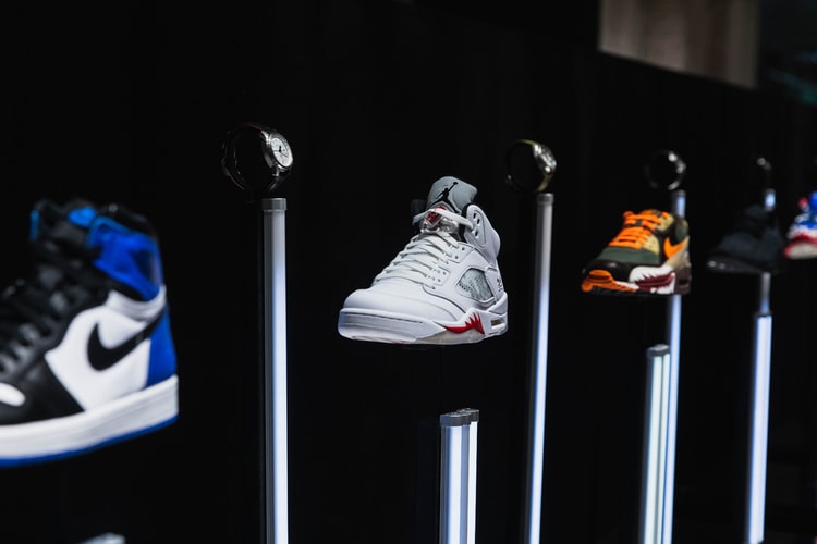 A New Exhibition at Watches of Switzerland Pairs Iconic Sneakers with Exceptional Timepieces