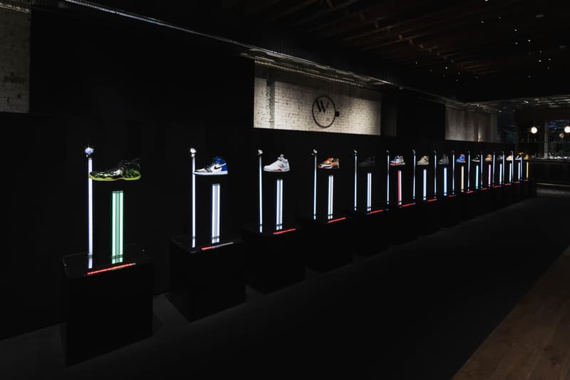Watches of Switzerland "Sneaker Time" Exhibition watches and sneakers stadium goods rare footwear expensive limited edition watches timepieces