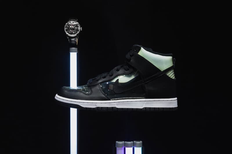 Watches of Switzerland "Sneaker Time" Exhibition watches and sneakers stadium goods rare footwear expensive limited edition watches timepieces