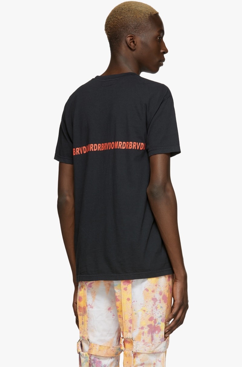 WHO DECIDES WAR by MRDR BRVDO Launches SSENSE Exclusive Collection Fall Winter 2019 FW19 Virgil Abloh Collaborator Italian Silks Cotton Canvases Anti 666 Logo Jacket Hoodie Vest T-Shirt Trousers Cargo Pants Sustainable Clothing