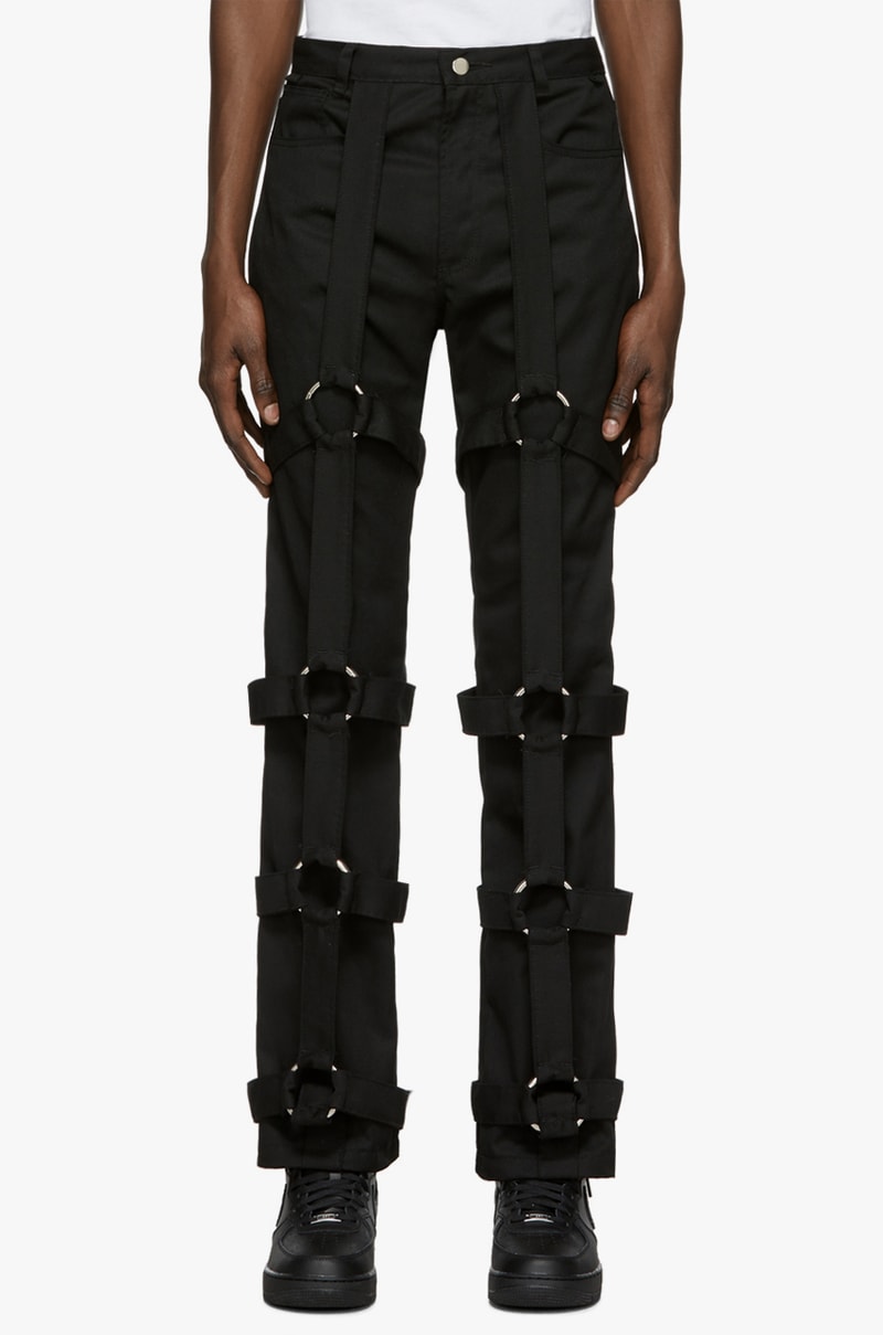 WHO DECIDES WAR by MRDR BRVDO Launches SSENSE Exclusive Collection Fall Winter 2019 FW19 Virgil Abloh Collaborator Italian Silks Cotton Canvases Anti 666 Logo Jacket Hoodie Vest T-Shirt Trousers Cargo Pants Sustainable Clothing
