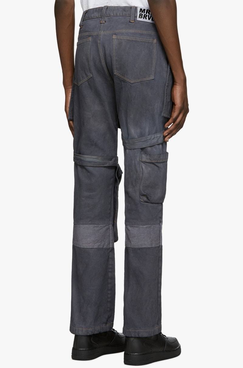 WHO DECIDES WAR by MRDR BRVDO Launches SSENSE Exclusive Collection Fall Winter 2019 FW19 Virgil Abloh Collaborator Italian Silks Cotton Canvases Anti 666 Logo Jacket Hoodie Vest T-Shirt Trousers Cargo Pants Sustainable Clothing