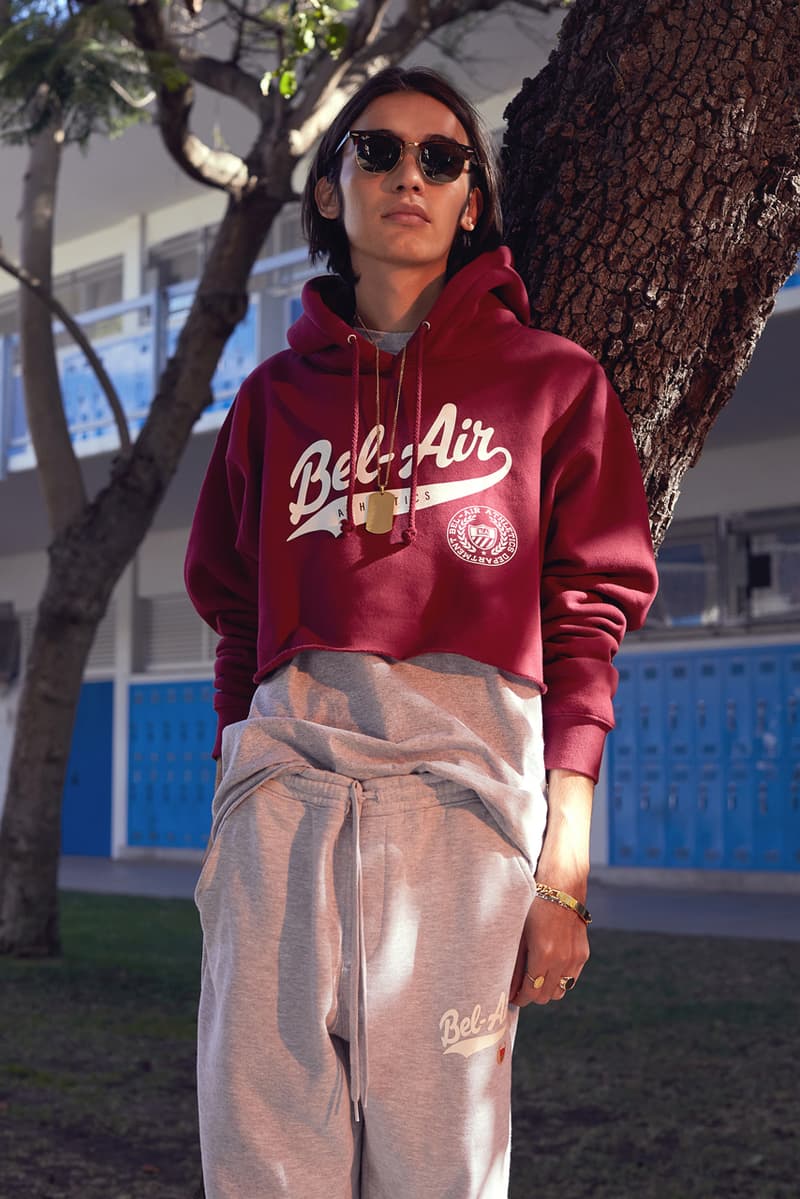 will smith bel air athletics apparel collection fresh prince fashion brand second drop westbrook inc holding company mp varsity jacket belair skipper jacket basketball football graphic t shirts tie dye
