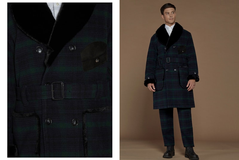 Beams Plus x Woolrich Fall/Winter 2019 Capsule Collection Big Game Jacket Vest Mackinaw Coat Cap Blackwatch Green Blue Black Plaid Checkered