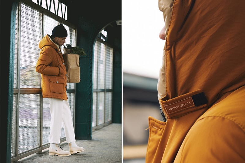 Woolrich Fall/Winter 2019 Parkas Lookbook outerwear jackets aime leon dore n.hoolywood stussy andrea cane best jackets for winter cold weather new york city 