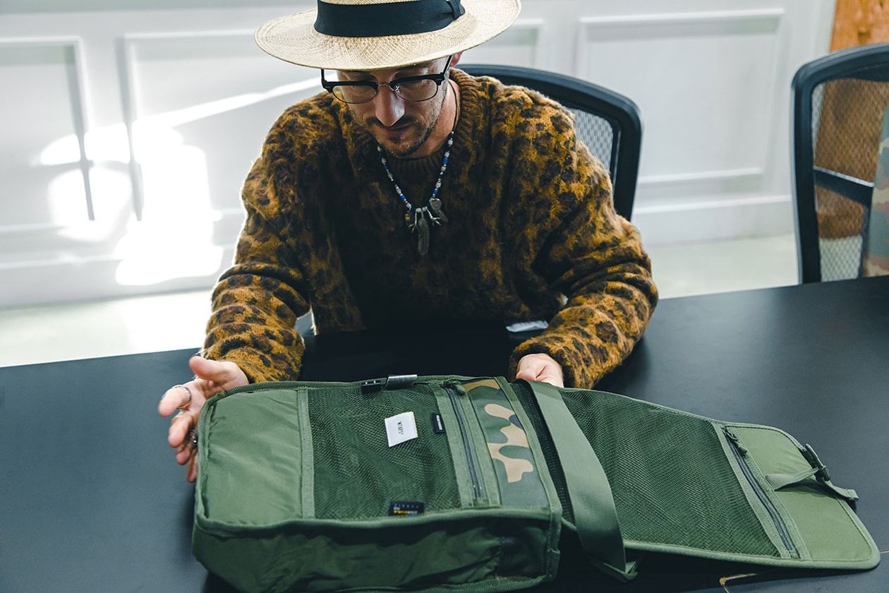 Interview Herschel Supply Co Lyndon Cormack John Jamie WTAPS Reconnaissance bags carry on travel luggage Testu Nishiyama design functional military spec backpacks trolley