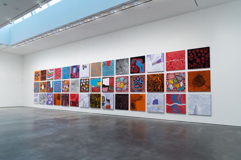 Yayoi Kusama "EVERY DAY I PRAY FOR LOVE" Exhibit Infinity Mirrors Sculptures Paintings Ladder David Zwirner New York
