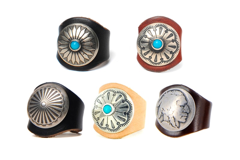 Yuketen Fall Winter 2019 Jewelry accessories silver bracelets pins necklaces money clip pendant leather ring concho yuki matsuda maine made in usa artisans yuki matsuda americana