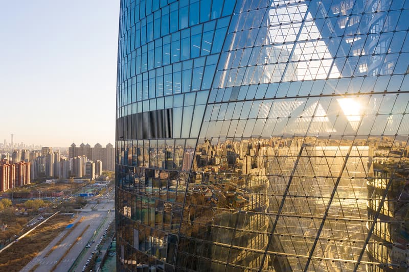 Zaha Hadid Architects Leeza SOHO Opening world's tallest atrium beijing buildings architecture pictures gallery LEED Gold certification 45-story sustainability environment pas de deux