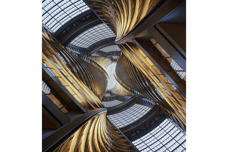 Zaha Hadid Architects Leeza SOHO Opening world's tallest atrium beijing buildings architecture pictures gallery LEED Gold certification 45-story sustainability environment pas de deux