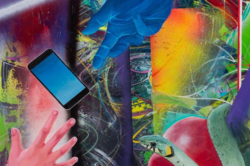 Zeehan Wazed Displays Chaotic New Paintings In "Reality Show" Exhibition