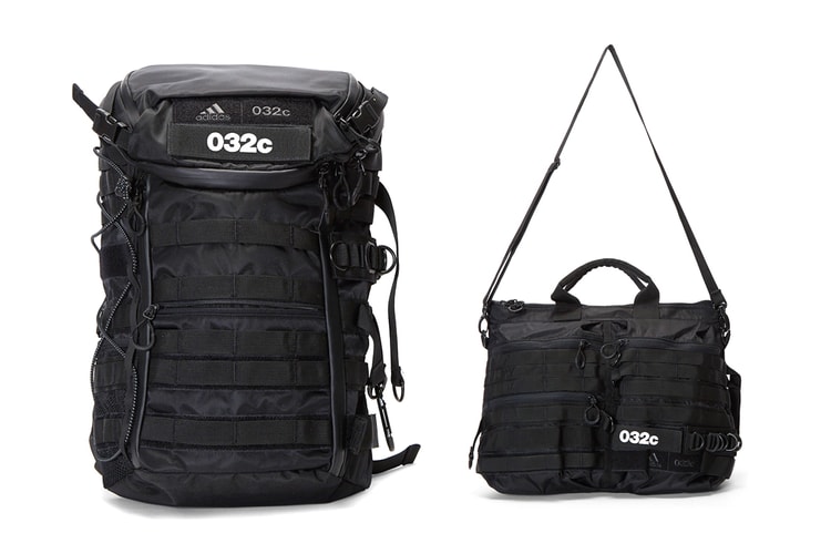 032c & adidas Link up for a Trio of Multi-Functional Carrying Solutions