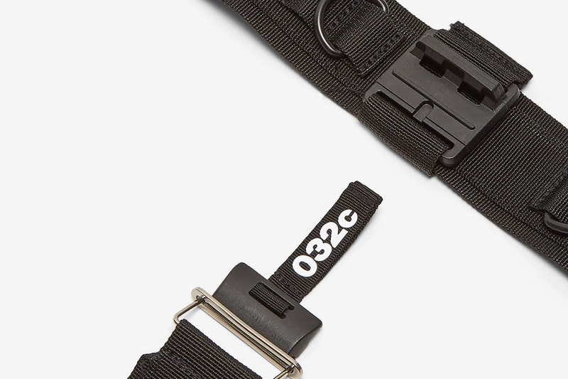 032c adidas originals consortium Multi Functional Backpack weekend duffle bag d ring belt pouch sac carrying solutions publication berlin accessories water resistant nylon ballistic
