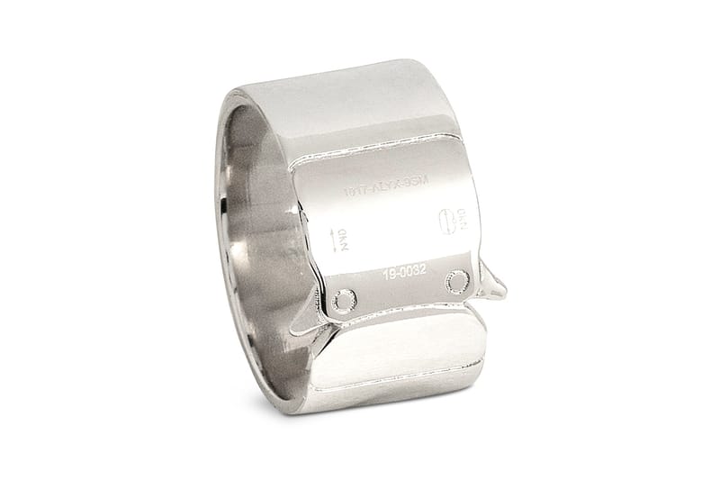 1017 ALYX 9SM Introduces Its Rollercoaster Buckle Ring