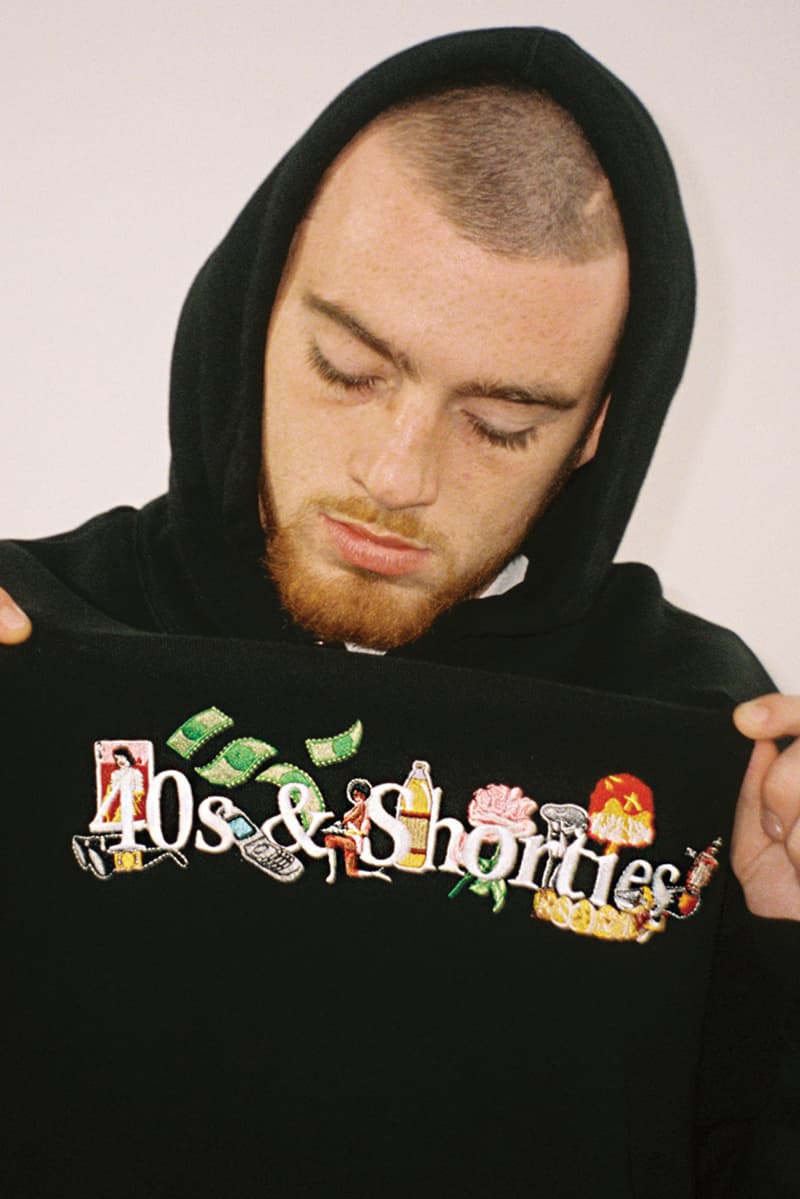 40s & Shorties Holiday 2019 Lookbook Collection Angus Cloud Euphoria T-shirts Hoodies Commando Vests Long Sleeves Pants Leopard Print Sweatpants Stripes Bags Hats Socks