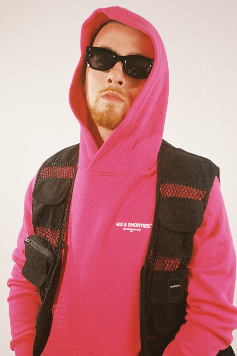 40s & Shorties Holiday 2019 Lookbook Collection Angus Cloud Euphoria T-shirts Hoodies Commando Vests Long Sleeves Pants Leopard Print Sweatpants Stripes Bags Hats Socks
