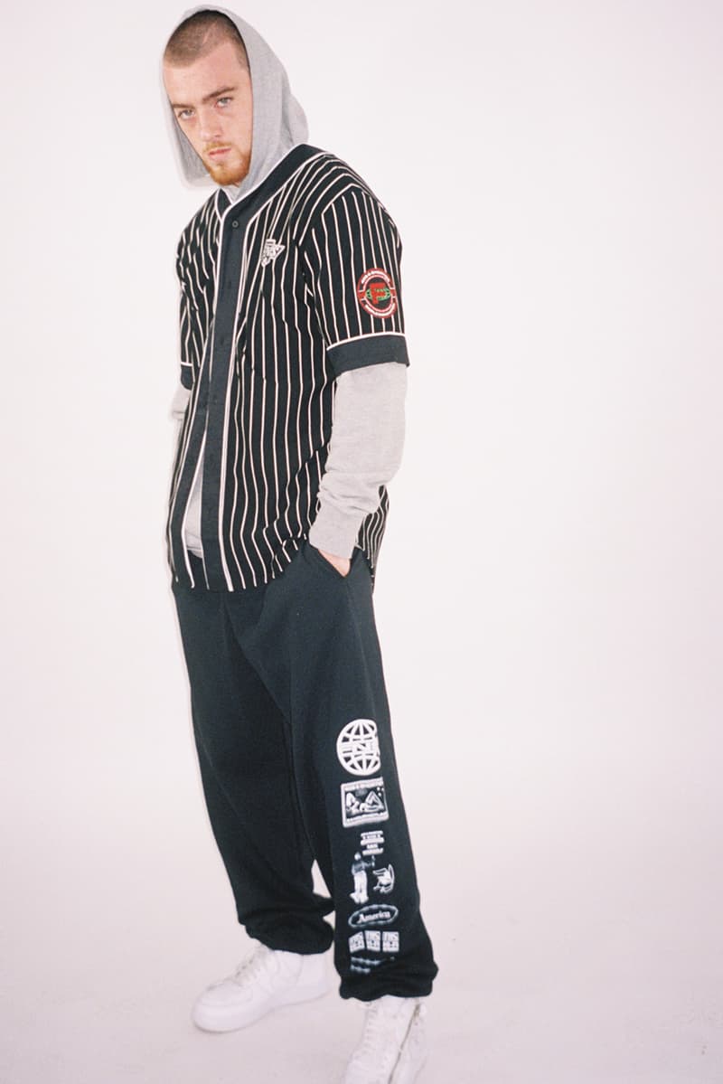 40s & Shorties Holiday 2019 Lookbook Collection Angus Cloud Euphoria T-shirts Hoodies Commando Vests Long Sleeves Pants Leopard Print Sweatpants Stripes Bags Hats Socks
