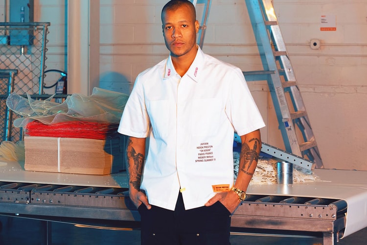 Heron Preston Crafts Authorized Counterfeits at Basic Space's Art Basel Miami Workshop