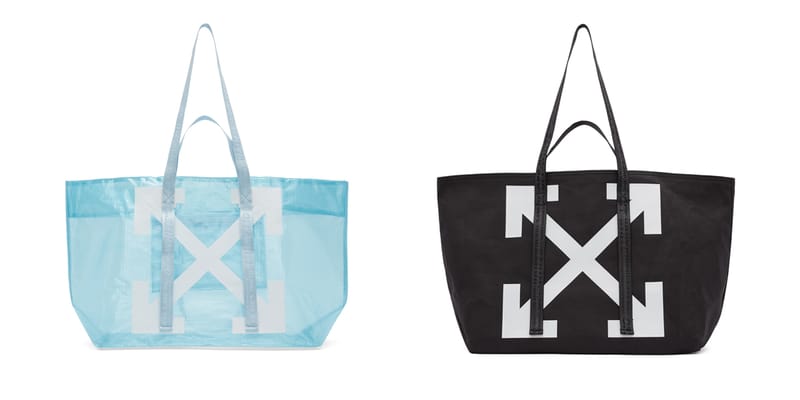 off white big tote bag