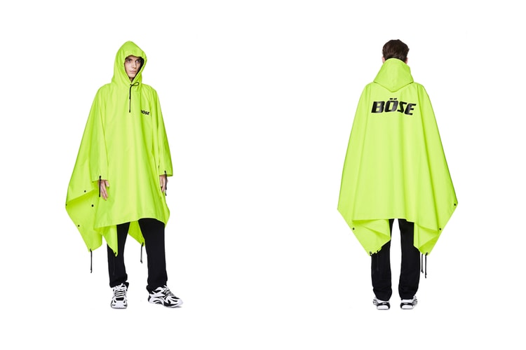 Vetements Ushers in Bold Spring Statement With Neon Yellow Bose Raincoat