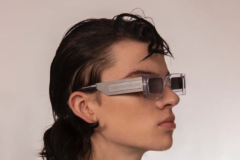 A BETTER FEELING Drops Clear Acetate GSANDO Sunglasses