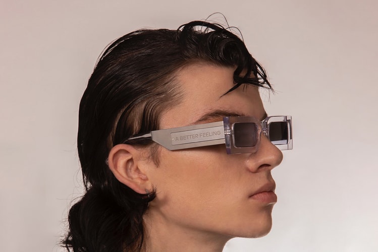 A BETTER FEELING Drops Clear Acetate GSANDO Sunglasses