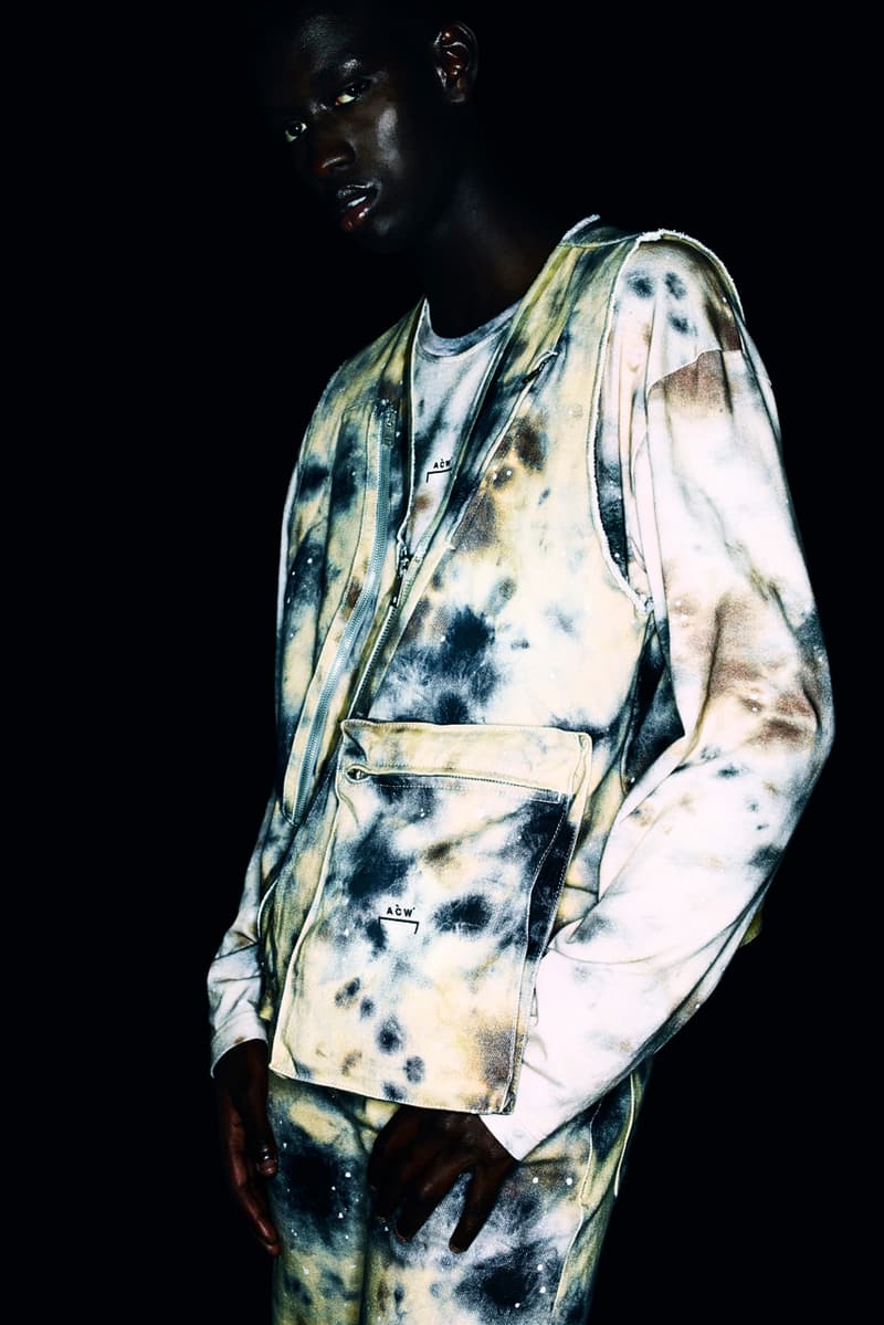 A-COLD-WALL* x Diesel Red Tag Collaboration Collection Release lookbook drop date december 6 7 2019 available buy dye painted denim