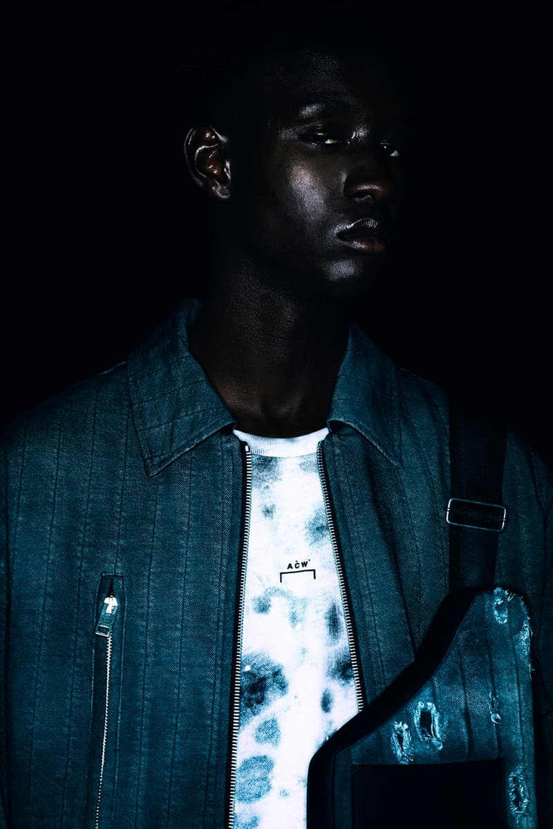 A-COLD-WALL* x Diesel Red Tag Collaboration Collection Release lookbook drop date december 6 7 2019 available buy dye painted denim