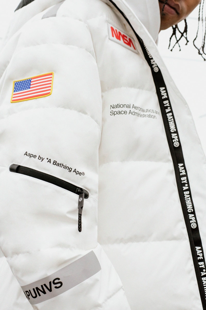 AAPE's NASA Fall/Winter 2019 Collection aape by a bathing ape bape lookbooks space suits ships 