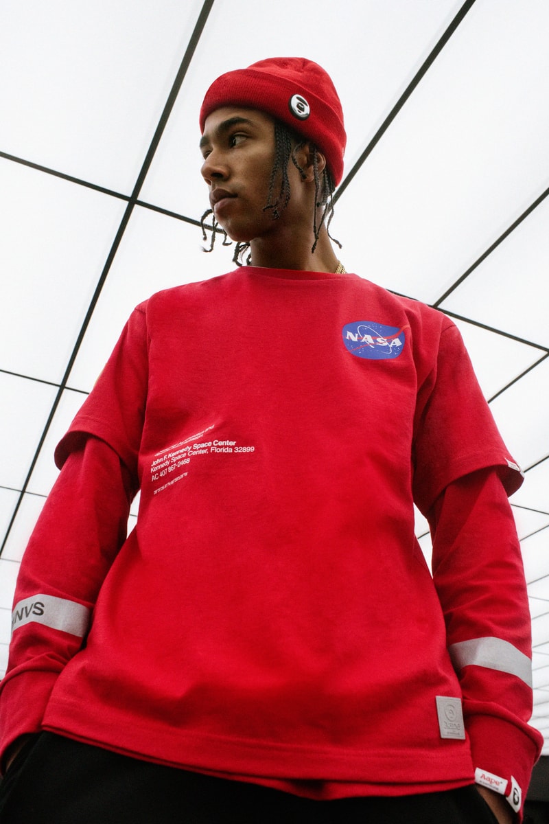 AAPE's NASA Fall/Winter 2019 Collection aape by a bathing ape bape lookbooks space suits ships 